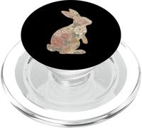 Lapin Floral Zodiaque Chinois PopSockets PopGrip pour MagSafe