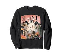 Lapin Géant Kaiju Humour Urbain Sweatshirt