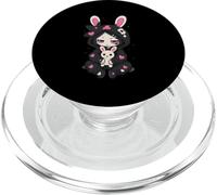 Lapin Gothique Anime Japonais Creepy E-Girl Manga Kawaii PopSockets PopGrip pour MagSafe