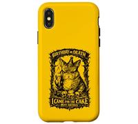 Lapin Gothique Anniversaire I Came for The Cake Coque pour iPhone X/XS