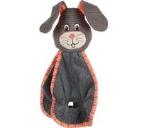 Flamingo - Lapin Gris Tissus bruissant, 42 cm, Jouet Peluche pour Chien