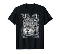 Lapin Hypnotic Eye Horror Spooky T-Shirt