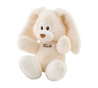 Lapin Ivoire Trudi | Peluches et Doudou Carillon pour Nouveau-nés. Ours en Peluche pour Enfants. Cadeau Nouveau-né Premiers Mois | 18x26x10cm S | Baby Cremino | modèle 18134