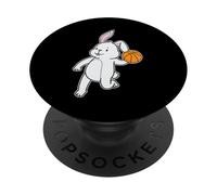 Lapin Joue au Basket-Ball PopSockets PopGrip Adhésif