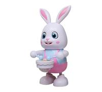 Lapin jouet pour filles - Lapin chanteur interactif, Animal de compagnie électronique éclairé, Animal animé drôle, Mignon compagnon en peluche | pour les petits Bambi