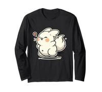 Lapin Kawaii dodu Queue Fluffy Dessin Coeur Mignon Manche Longue