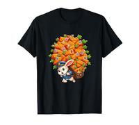 Lapin Kawaii Facteur transportant Le courrier de Carotte T-Shirt