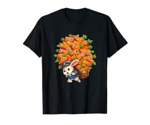 Lapin Kawaii Facteur transportant Le courrier de Carotte T-Shirt