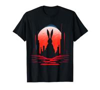 Lapin Lover Polygone Animal Pixel Art Graphic Lièvre T-Shirt
