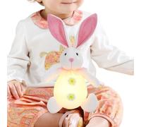 Lapin lumineux de Pâques - Jouet en peluche en forme de lapin lumineux à DEL | Lapin de Pâques portable à DEL, décoration lumineuse de Pâques pour filles, garçons, amis