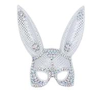 Lapin Masque Femmes Halloween Masque Déguisement Sequin Performance Danseur