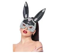 Lapin Masque Femmes Halloween Masque Déguisement Sequin Performance Danseur