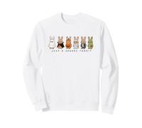 Lapin Mignon Amoureux des Animaux Effrayant Automne Halloween Graphique Sweatshirt
