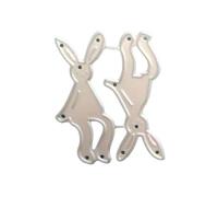 Lapin Mourir Forme D'Arbre Les Modèles De Métal Découpés En Acier Au Carbone Découpe Pour Cartes Fabrication Scrapbooking Emballage
