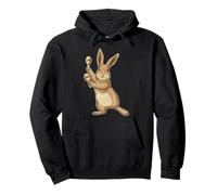 Lapin Musicien Maracas Musique Sweat à Capuche