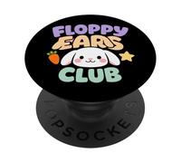 Lapin Owner Bunny Mom Mini Lop Lover Cute Bunny Pride PopSockets PopGrip Adhésif
