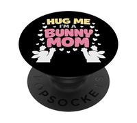 Lapin Owner Bunny Mom Mini Lop Lover Cute Bunny Pride PopSockets PopGrip Adhésif