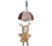 Lapin parapluie musical polyester 12.00x25.00 cm