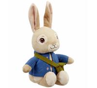 Lapin parlant en peluche arc-en-ciel avec piles remplaçables