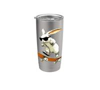Lapin patineur Gobelet isotherme en acier inoxydable double paroi