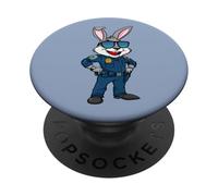 Lapin Police/Policière Lapin PopSockets PopGrip Adhésif