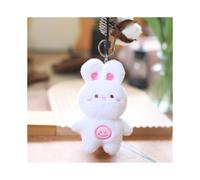 (Lapin) porte-clés Animal en peluche Super doux, Adorable jouet en peluche de 12cm pour sacs et clés