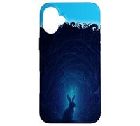 Lapin psychédélique, Follow The White Rabbit Coque pour iPhone 16 Plus
