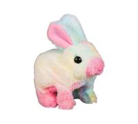 Lapin Réaliste - Walking Interactive Bunny Toy | Mon Jouet Lapin Réaliste | Sauter La Peluche Lapin | Jouet De Lapin en Peluche Électronique pour PE