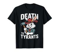 Lapin rétro Death To Tyrants - Lapin vintage années 90 T-Shirt