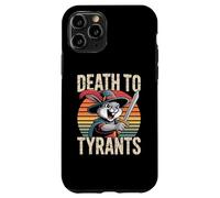 Lapin rétro Death To Tyrants Vintage 90s Funny Citation Coque pour iPhone 11 Pro