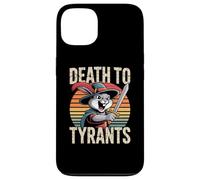 Lapin rétro Death To Tyrants Vintage 90s Funny Citation Coque pour iPhone 13