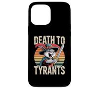 Lapin rétro Death To Tyrants Vintage 90s Funny Citation Coque pour iPhone 13 Pro Max