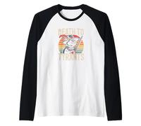Lapin rétro Death To Tyrants Vintage 90s Funny Citation Manche Raglan
