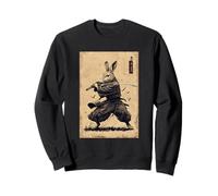 Lapin Samouraï Art Japonais Lapin Guerrier Bushido Katana Sweatshirt