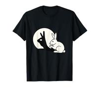 Lapin Shadow Puppet Drôle Illusion d'Optique Animal T-Shirt
