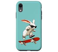 Lapin Skater/Skateboard Lapin Coque pour iPhone XR