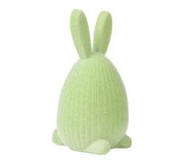 Lapin Statue - Easter Flocked Tabletop Decoration, Animals Figurines, Combines Functionality Seasonal Home Accent with The Symbolic Shelf Cabinet Nappe Workplace, Holiday, Party, Home Living Room