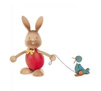 Lapin Stupsi Avec Canard Neuf 7x12cm Hasenfreund Entenkind Frühlingshase