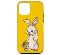 Lapin Thumbs Up Oeuf coloré Chasse Pâques Day Coque pour iPhone 12 Mini