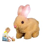 Lapin Toys For Kids - Simulated Bull Bull Pimpled Animals, Figures En Peluche Interactives | Lapin Réaliste, Jouet Électronique Simulé Animal Robotique Rhopping, Saut, Nez À Contr