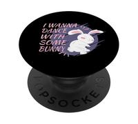 Lapin Veut Danser fête dansante Partenaire Danse Lapin Dansant PopSockets PopGrip Adhésif