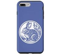 Lapin Vintage dans Un Style Livre d'histoires Coque pour iPhone 7 Plus/8 Plus