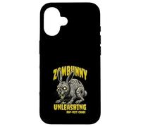 Lapin Zombie Mort Vivant Horreur Chaos Effrayant Coque pour iPhone 16