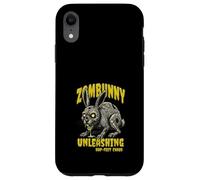 Lapin Zombie Mort Vivant Horreur Chaos Effrayant Coque pour iPhone XR