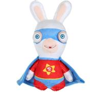 GIPSY - 070702 - Lapins Cretins Super Heros Sonore 18 Cm -, Rouge / Bleu
