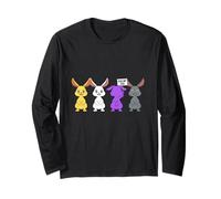 Lapins de la fierté Non Binaire - Queer and Enby Manche Longue