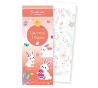 Lapins de Pâques - Mes petites cartes à colorier: 35 illustrations à personnaliser