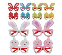 Lapins, douze pièces animaux mignons, accessoires de séance photo de Pâques mignons, pour célébration vacances festival danse spectacle cosplay scène femmes