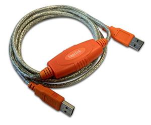 LAPLINK Câble USB 2.0 haute vitesse - Câble de transfert 480 Mbps pour PCmover, câble USB, câble de données, port USB, connecteur de type A, 1,80 m - 1 pièce