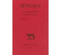 L'Apocoloquintose du divin Claude - Sénèque - Belles Lettres - broché - Essai